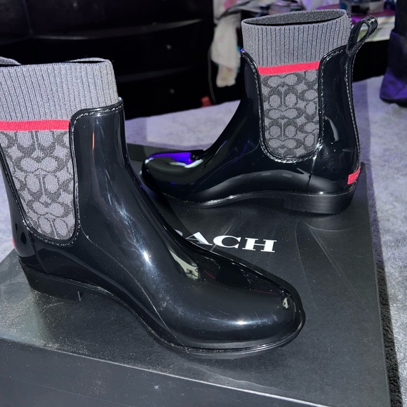 Coach rain boots - Picture 3 of 3
